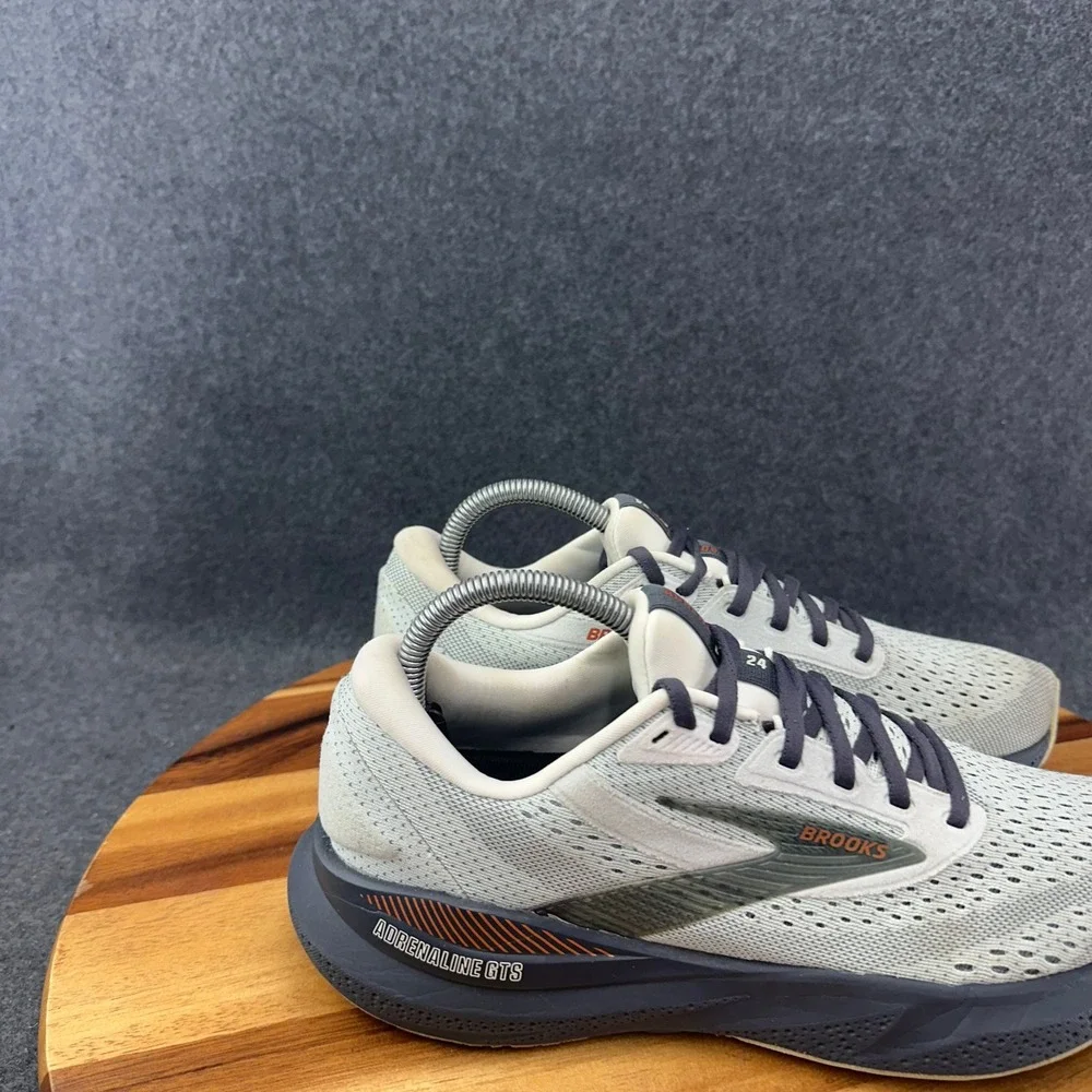 Brooks Adrenaline GTS 24 Women's Size 9 Grey Running Shoes Sneakers 1204261B030